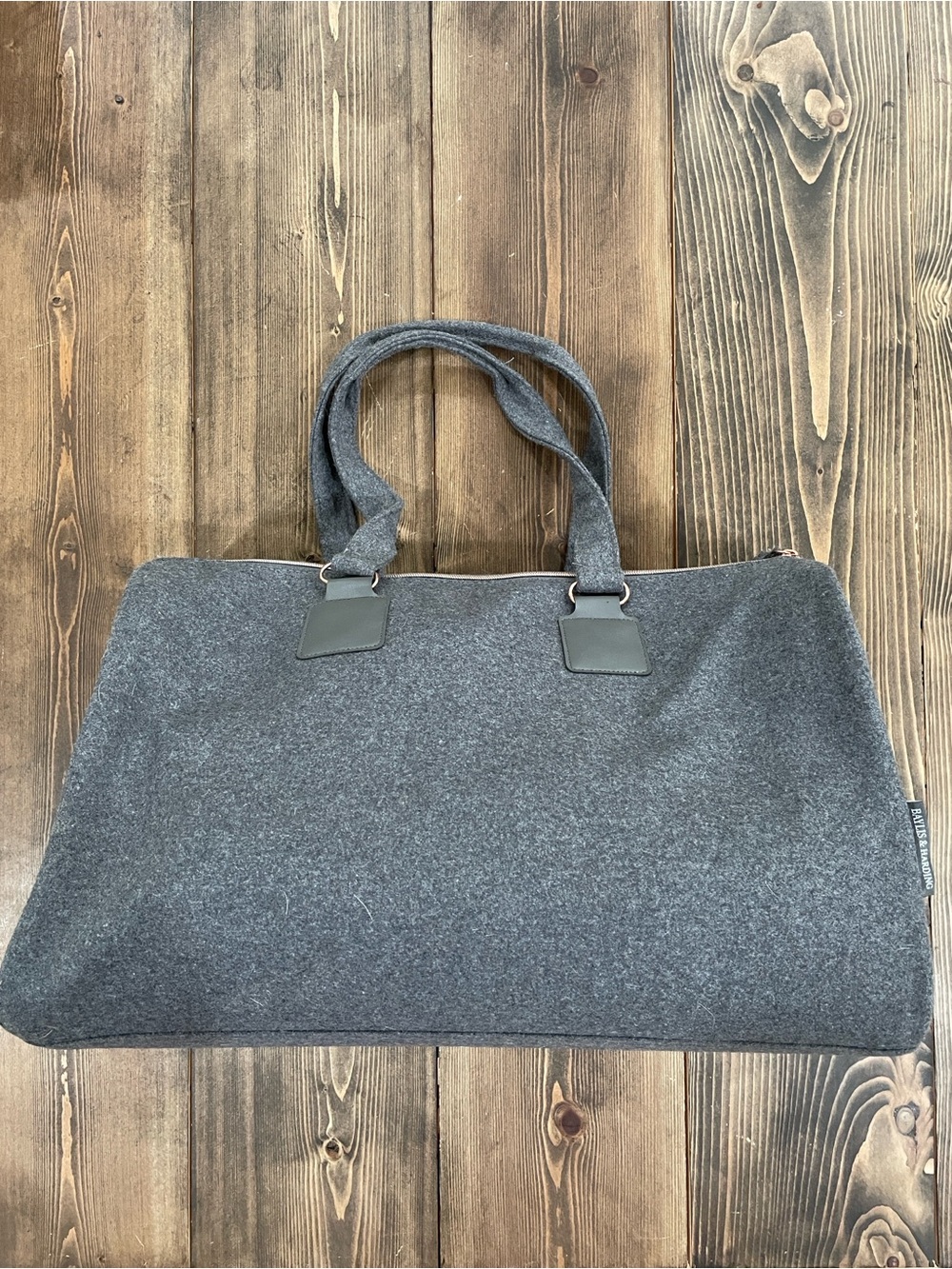 Men’s Gray Baylis & Harding Duffle Bag - Picture 4 of 11